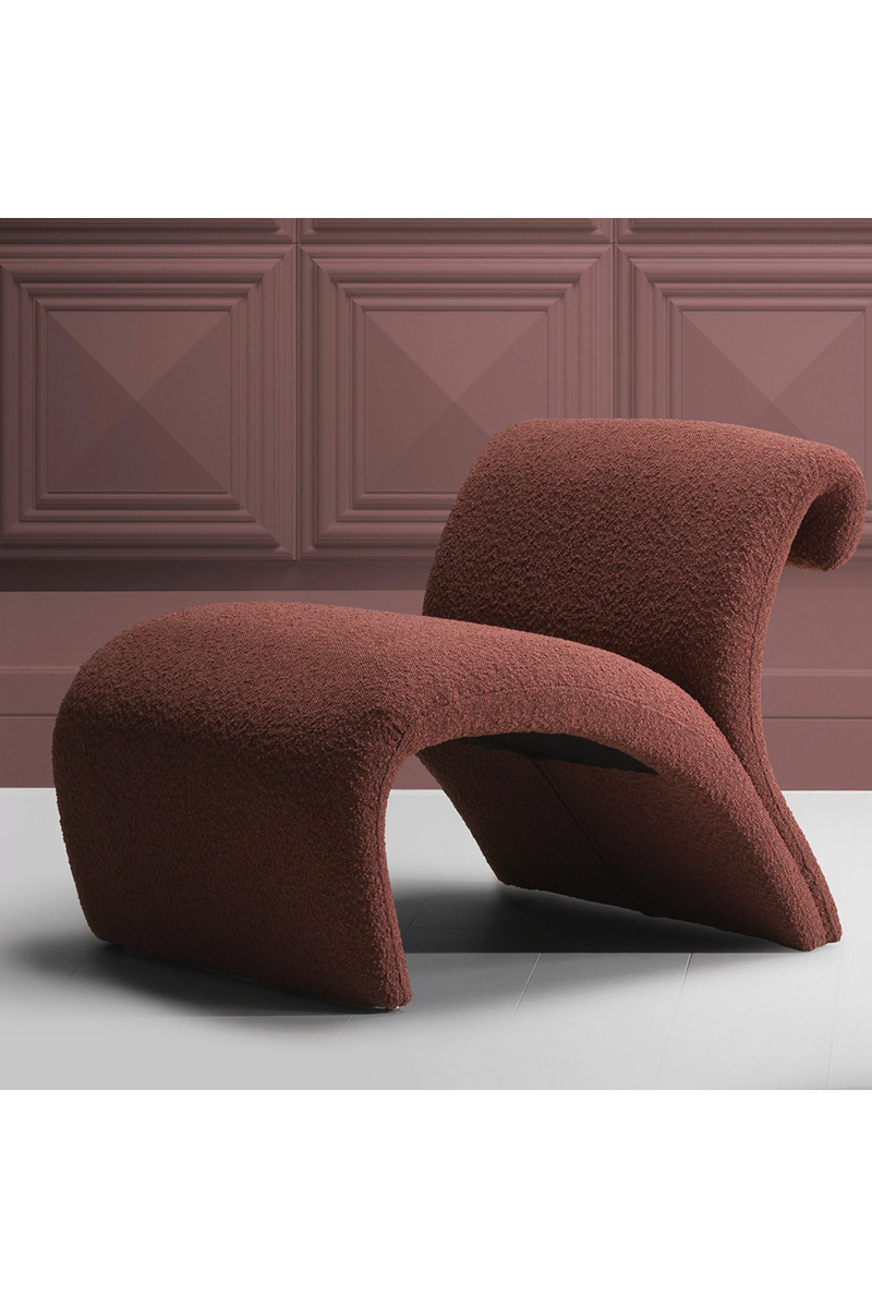 Bouclé Free Flowing Accent Chair | Eichholtz Vignola | Eichholtzmiami.com