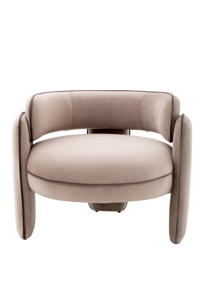 Velvet Modern Accent Chair | Eichholtz Chaplin | Eichholtzmiami.com