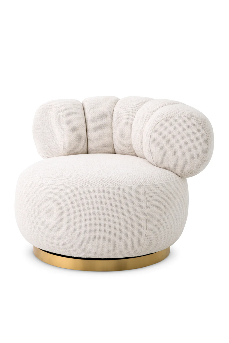 Round Modern Swivel Chair | Eichholtz Phedra | Eichholtzmiami.com