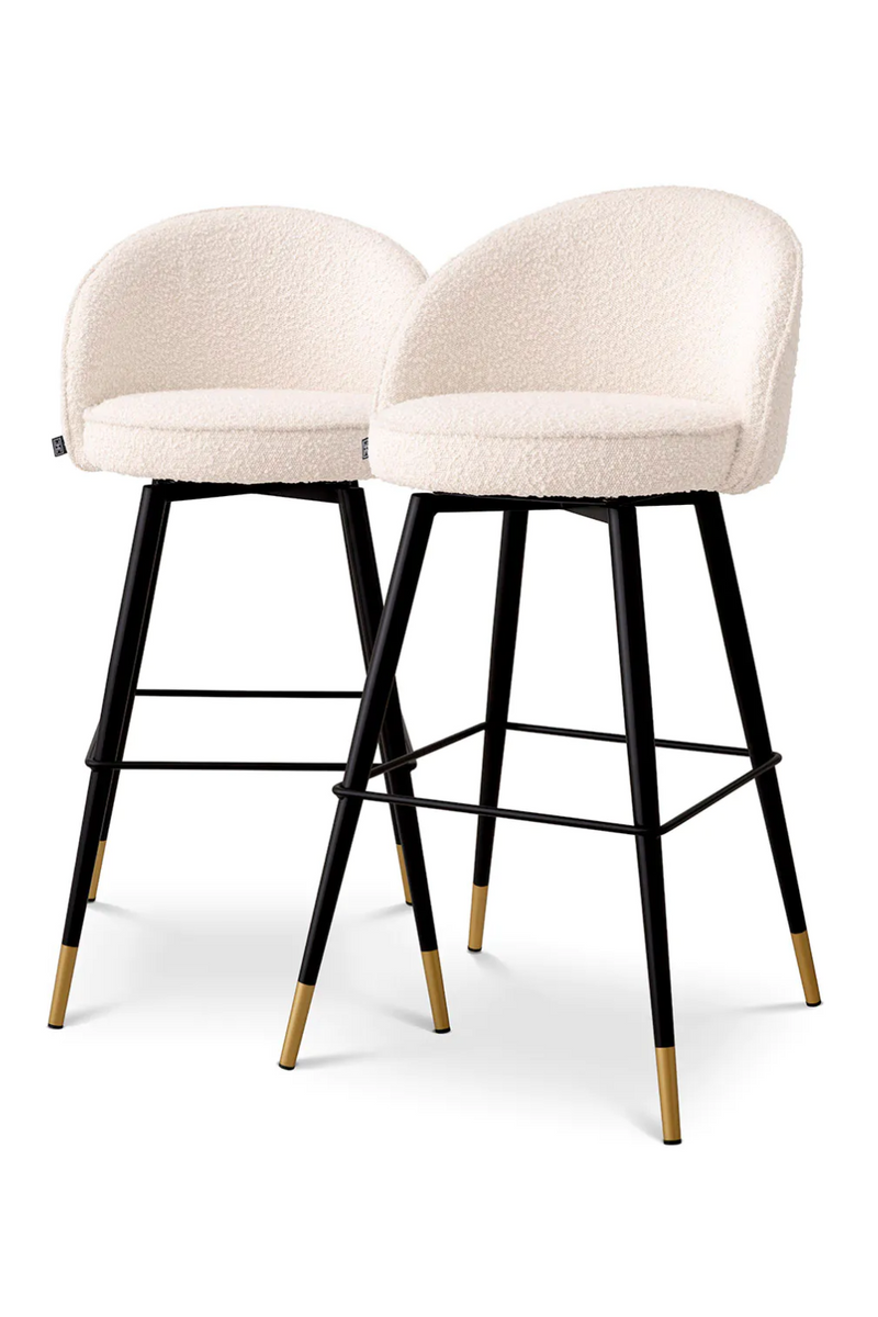 Piped Modern Bar Stools (2) | Eichholtz Cooper | Eichholtzmiami.com
