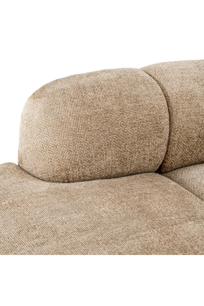 Beige Curved Modern Sofa | Eichholtz Björn | EichholtzMiami.com