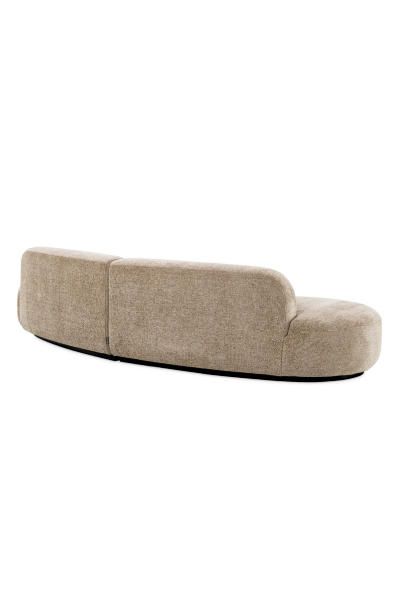 Beige Curved Modern Sofa | Eichholtz Björn | Eichholtzmiami.com
