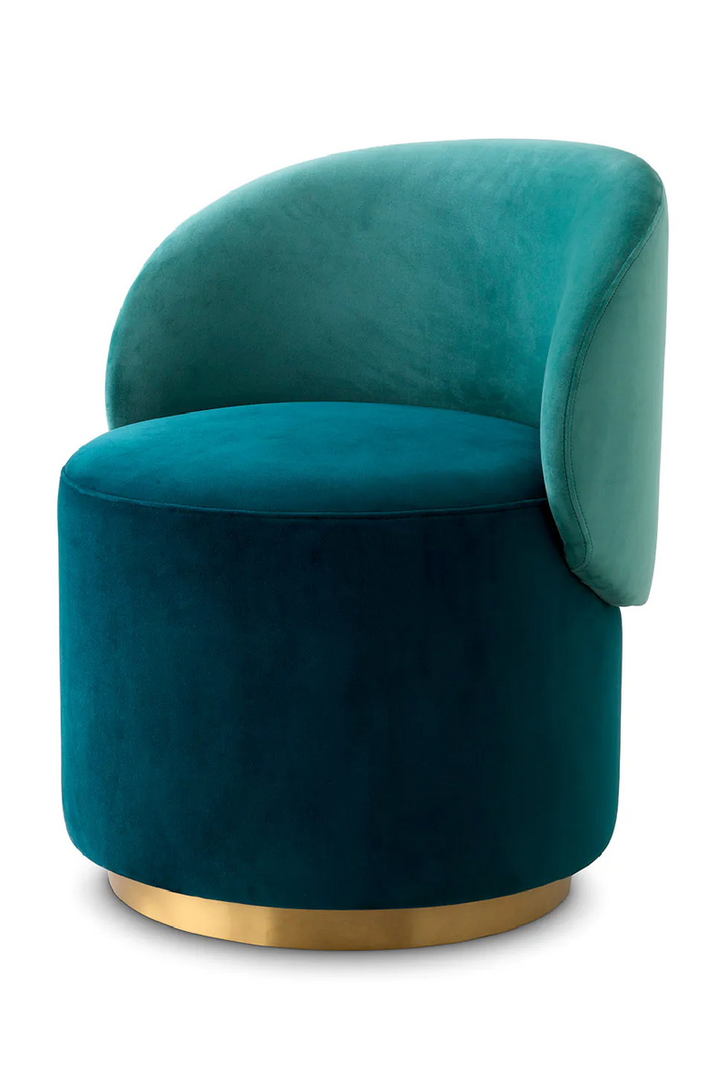 Velvet Low Dining Chair | Eichholtz Greer | Eichholtzmiami.com