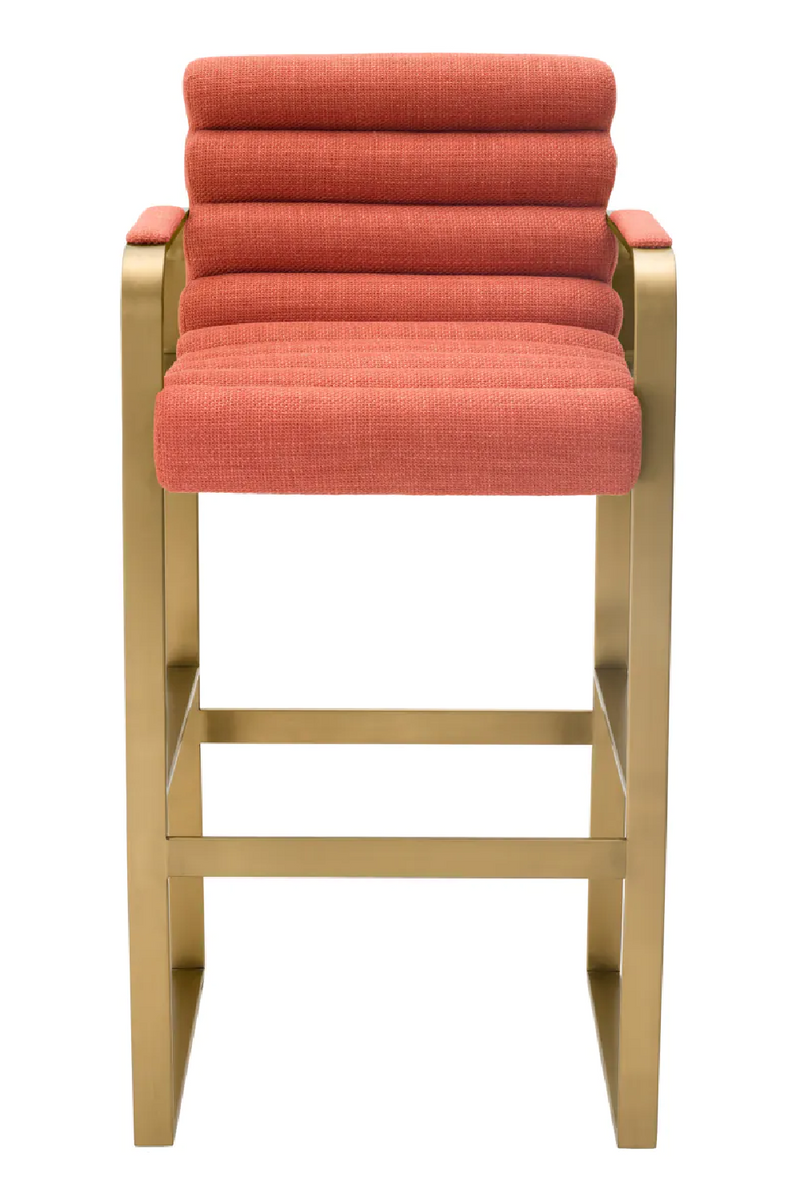 Padded Modern Bar Stool | Eichholtz Olsen | Oroatrade.com