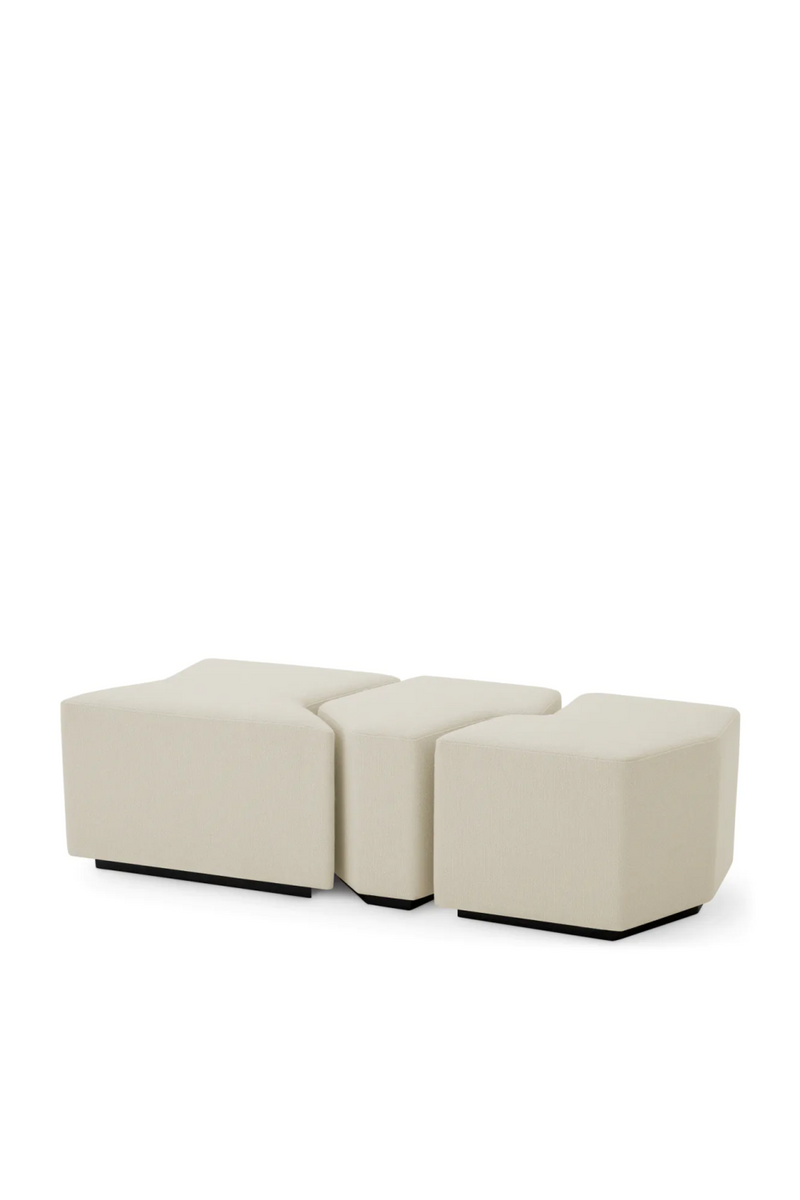 Rêve Cream Stool (set of 3) | Eichholtz Filbert | Eichholtzmiami.com