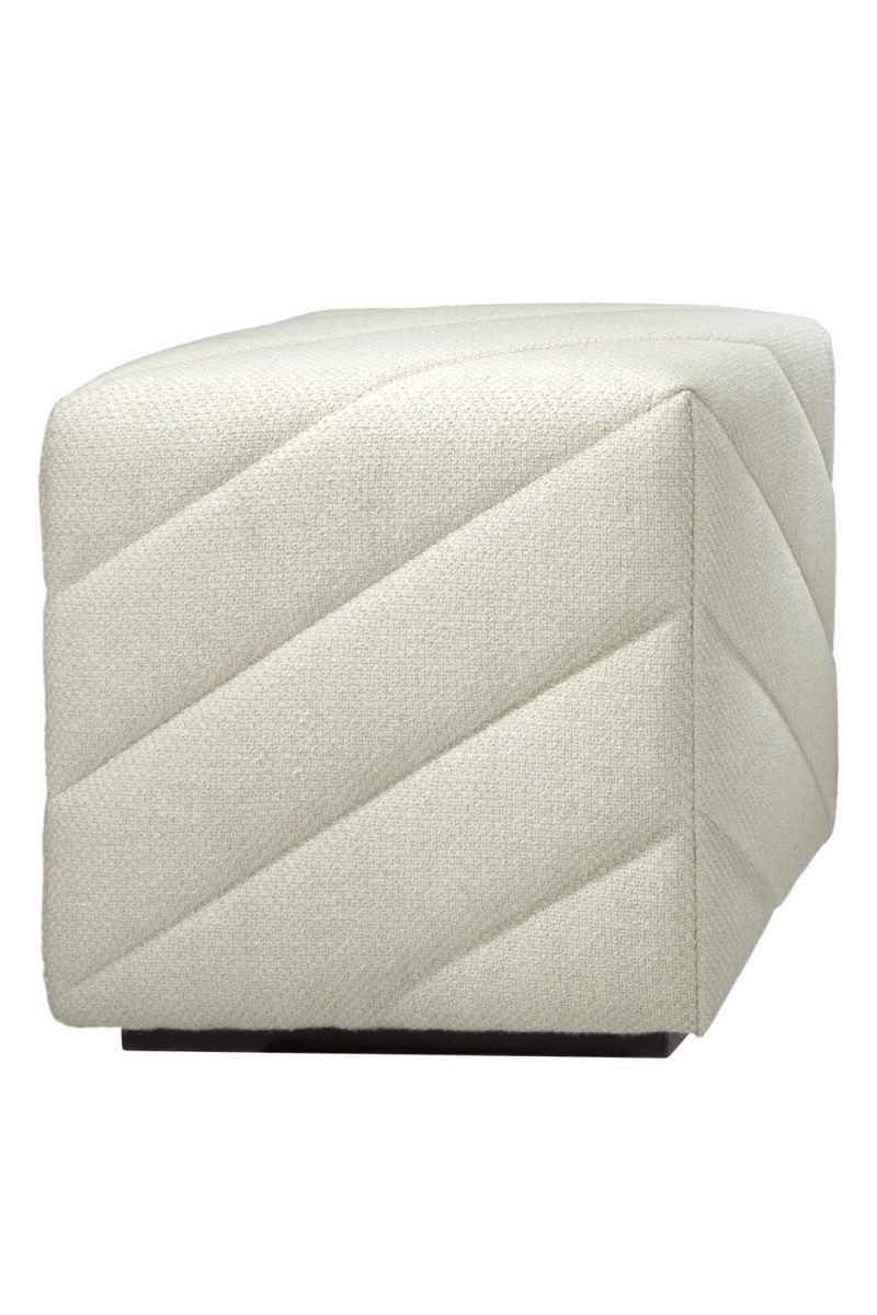 Upholstered Modern Stool | Eichholtz Avellino | Eichholtzmiami.com