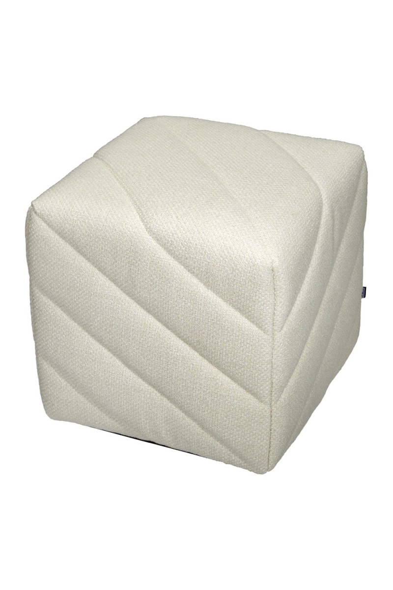 Upholstered Modern Stool | Eichholtz Avellino | Eichholtzmiami.com