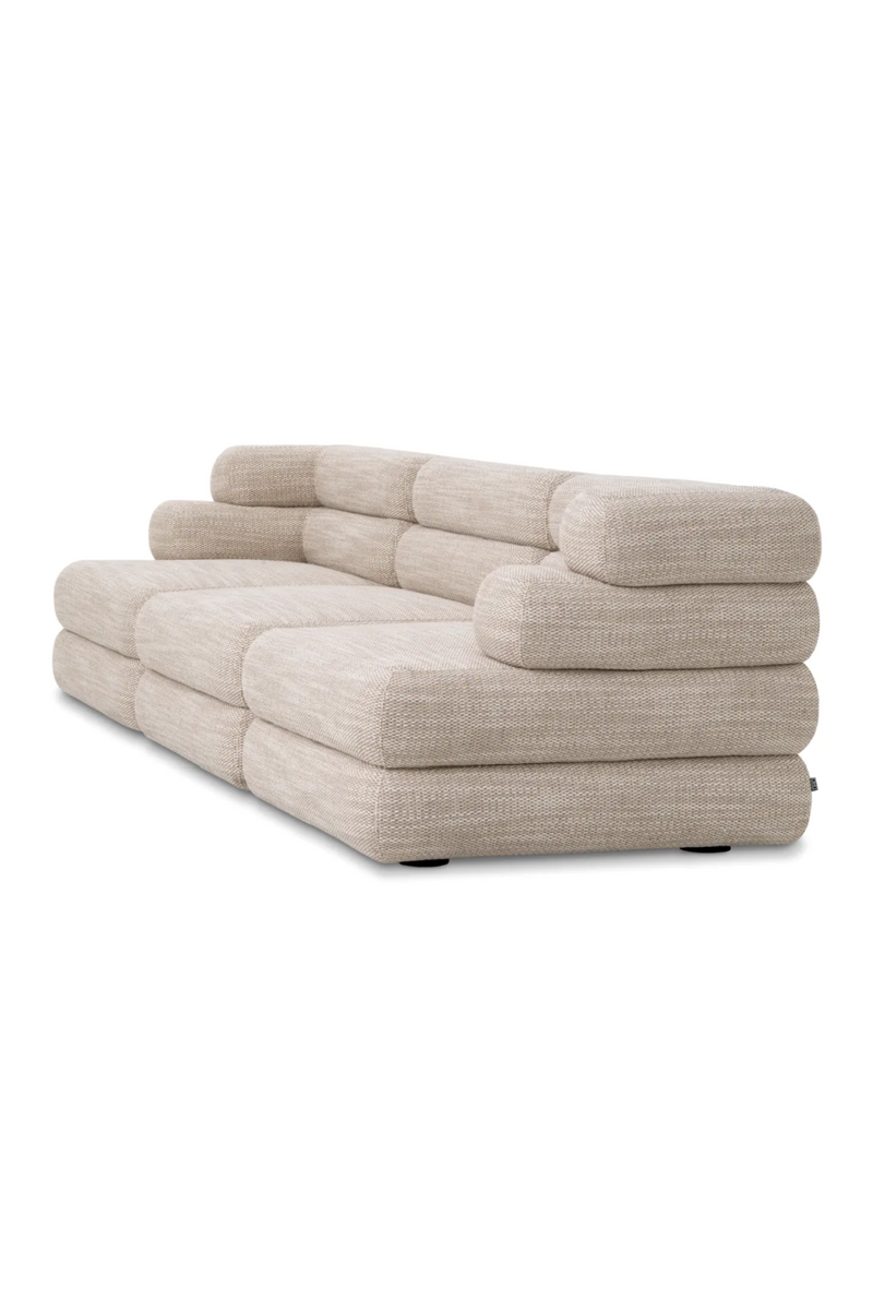 Beige Tiered Modular Sofa | Eichholtz Malaga | Eichholtzmiami.com