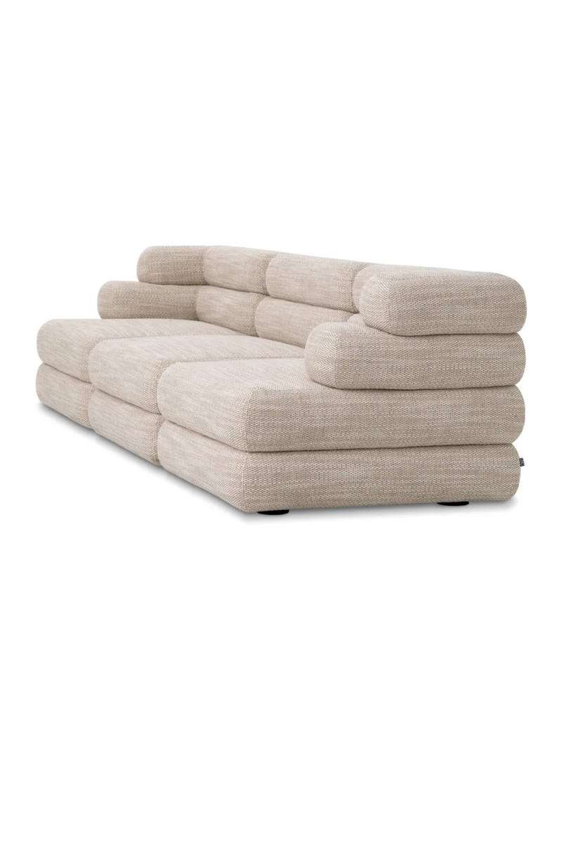 Beige Tiered Modular Sofa | Eichholtz Malaga | Eichholtzmiami.com