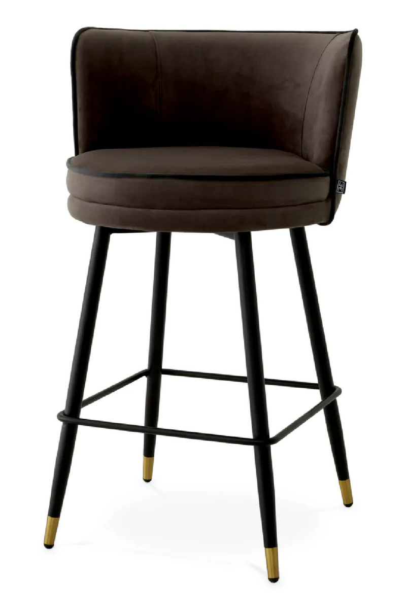 Modern Swivel Counter Stool | Eichholtz Grenada | Eichholtzmiami.com