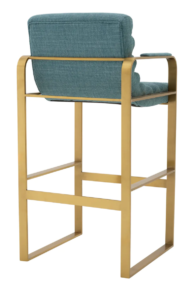 Padded Modern Bar Stool | Eichholtz Olsen | Oroatrade.com