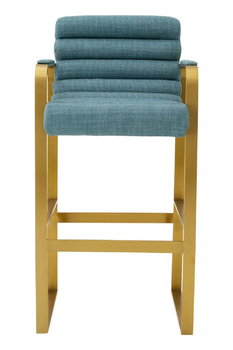 Padded Modern Bar Stool | Eichholtz Olsen | Oroatrade.com