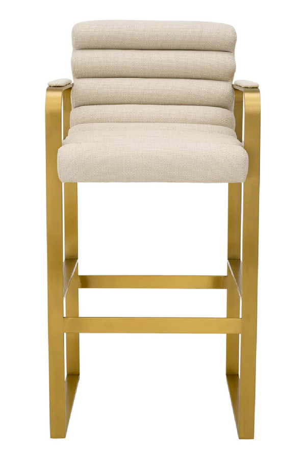 Padded Modern Bar Stool | Eichholtz Olsen | Oroatrade.com