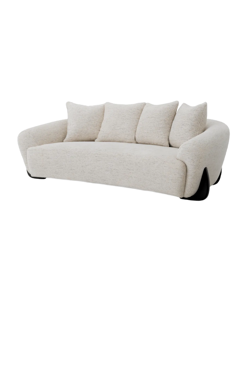 White Curved Sofa | Eichholtz Siderno | Eichholtzmiami.com