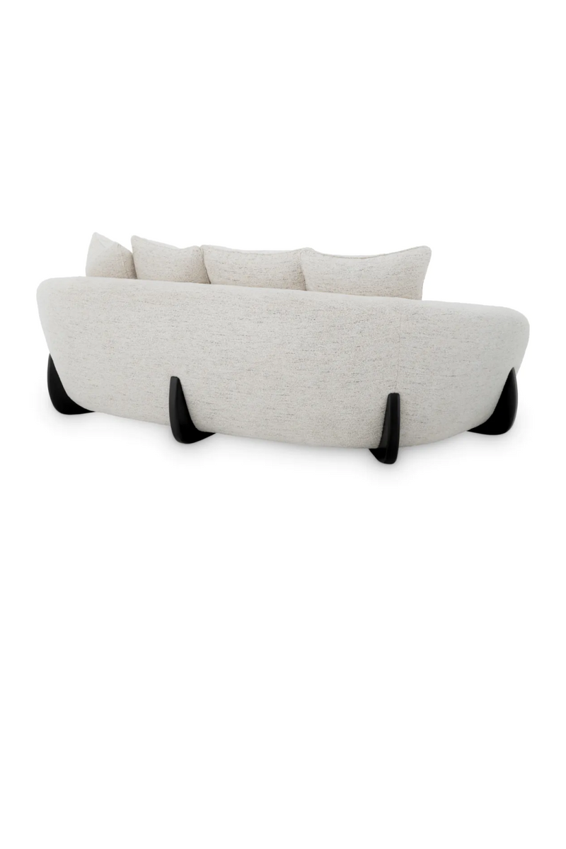 White Curved Sofa | Eichholtz Siderno | Eichholtzmiami.com