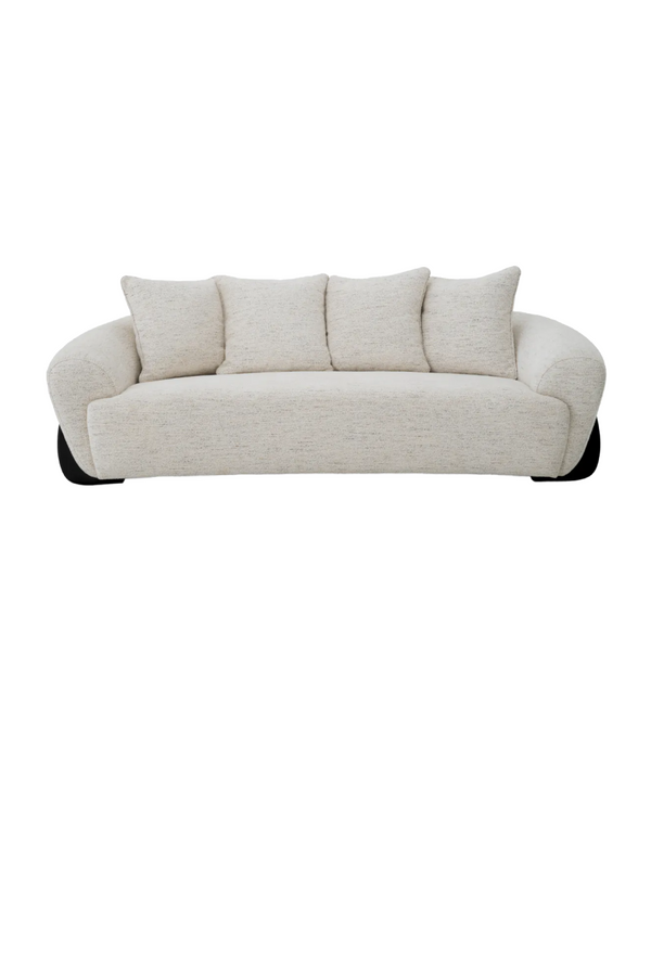 White Curved Sofa | Eichholtz Siderno | Eichholtzmiami.com