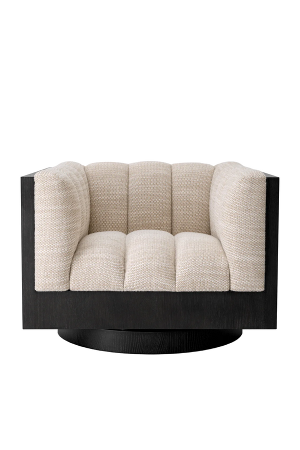 Cream Barrel Swivel Chair | Eichholtz Davide | Eichholtzmiami.com