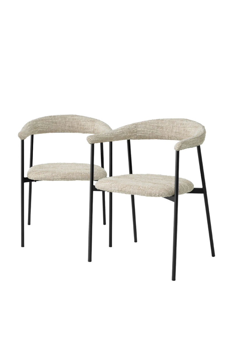 Bouclé Dining Chairs (2) | Eichholtz Julio | Eichholtzmiami.com