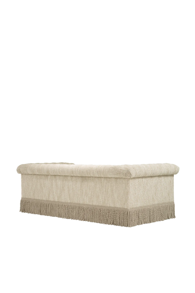 Cream Boucle Tufted Fringe Sofa | Eichholtz Dorantes | Eichholtzmiami.com