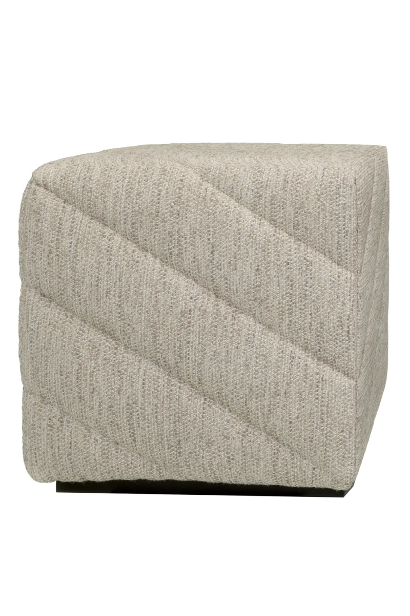 Upholstered Modern Stool | Eichholtz Avellino | Eichholtzmiami.com