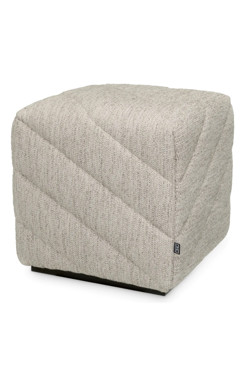 Upholstered Modern Stool | Eichholtz Avellino | Eichholtzmiami.com