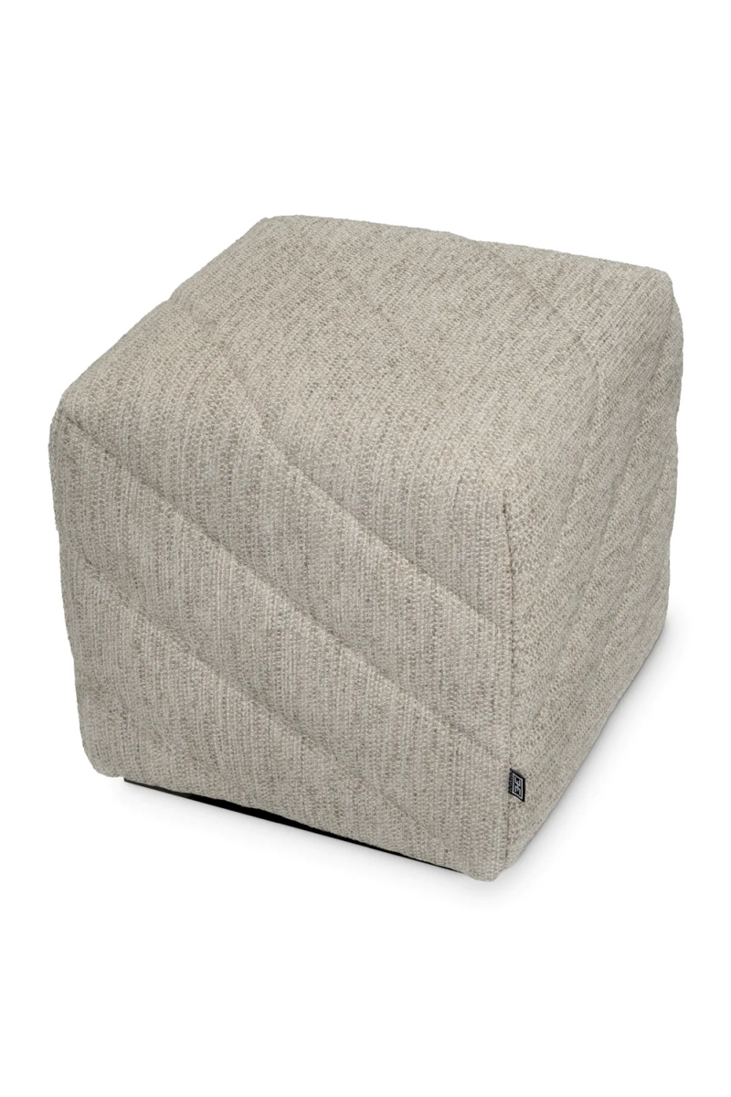 Upholstered Modern Stool | Eichholtz Avellino | Eichholtzmiami.com