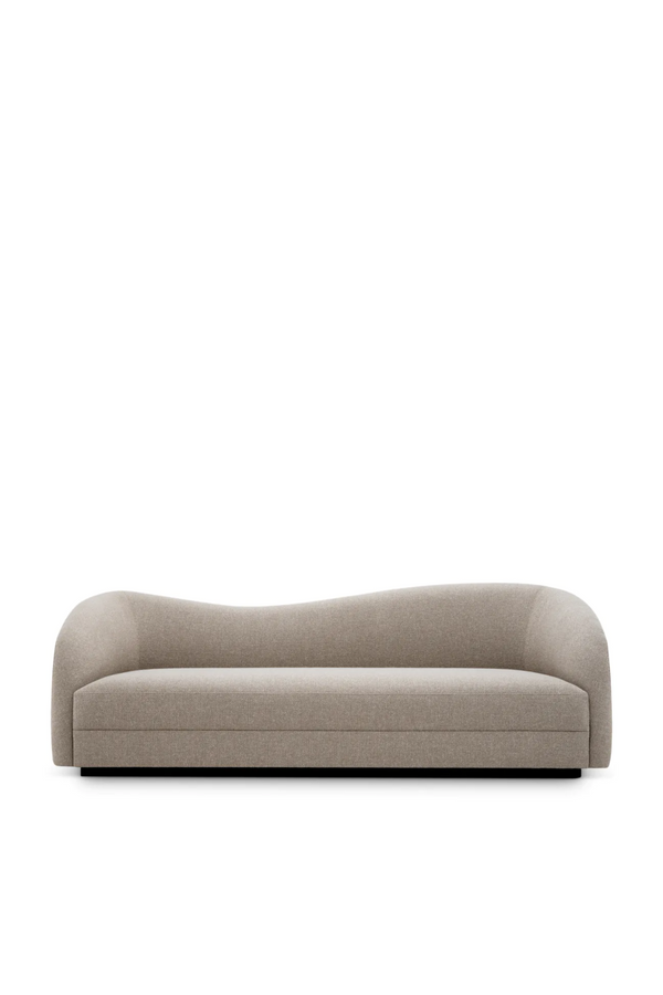 Greige Curved Sofa | Eichholtz Divisadero | Eichholtzmiami.com