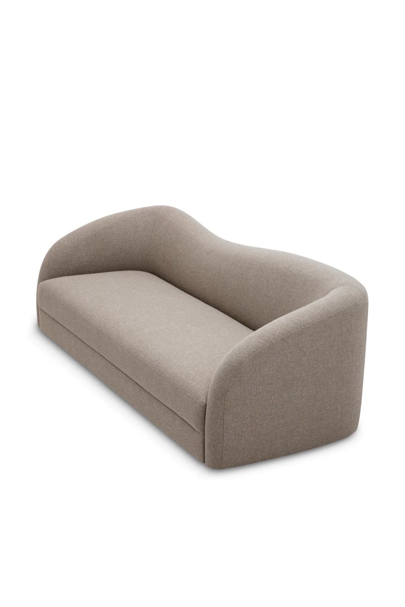 Greige Curved Sofa | Eichholtz Divisadero | Eichholtzmiami.com