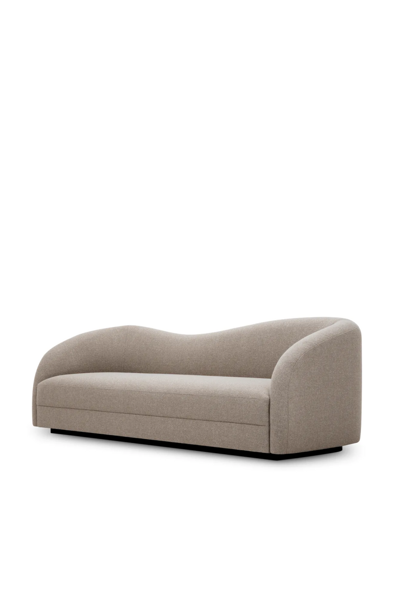 Greige Curved Sofa | Eichholtz Divisadero | Eichholtzmiami.com