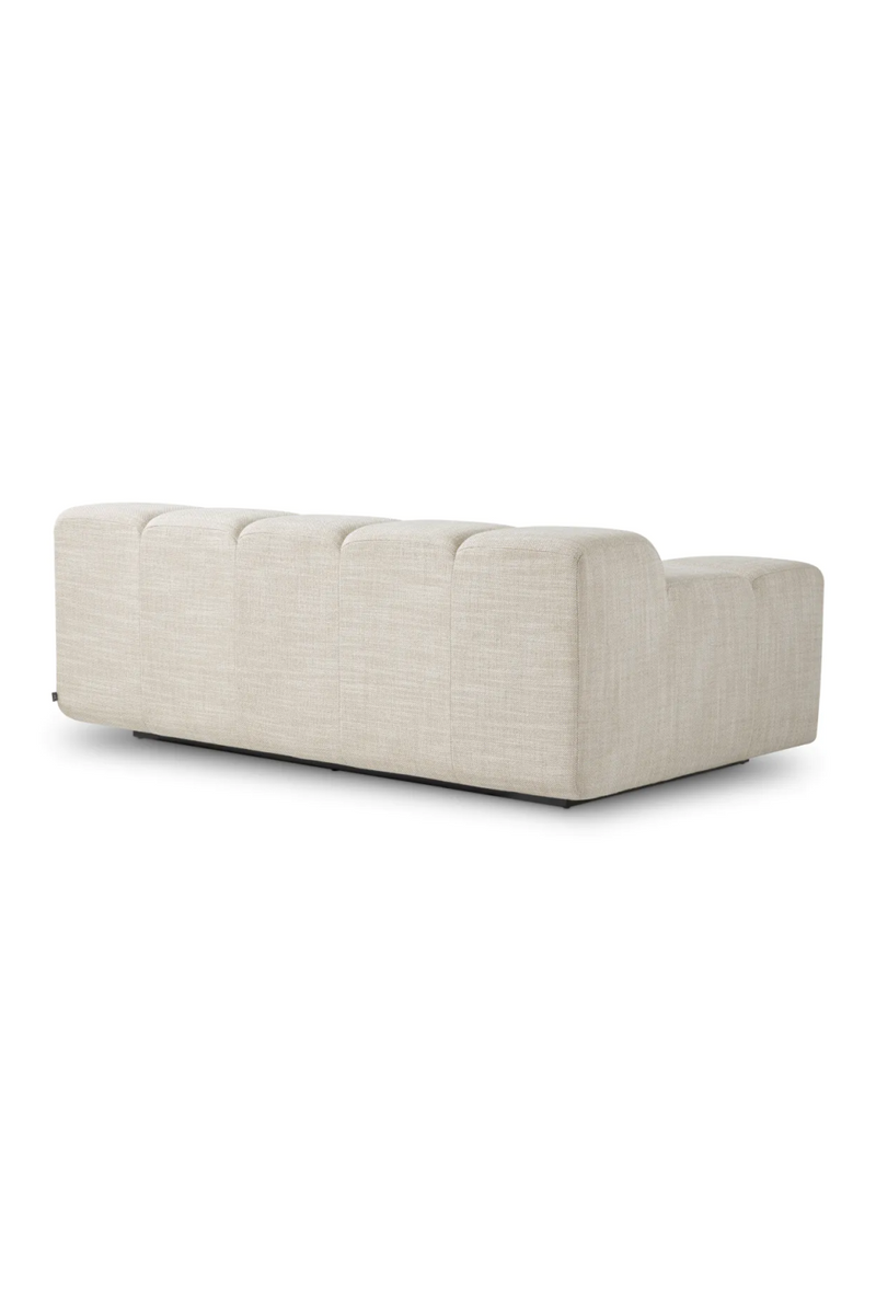 Beige Grid-Tufted Modular Sofa | Eichholtz Hunter | Eichholtzmiami.com