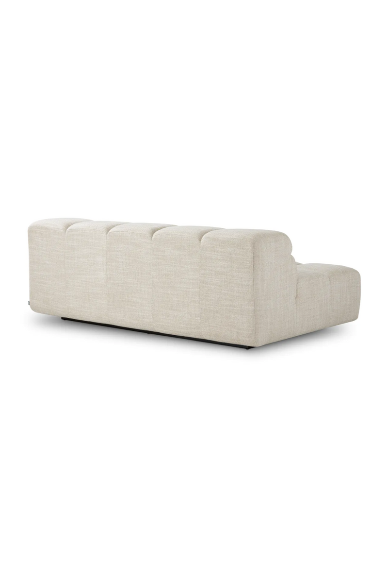 Beige Grid-Tufted Modular Sofa | Eichholtz Hunter | Eichholtzmiami.com