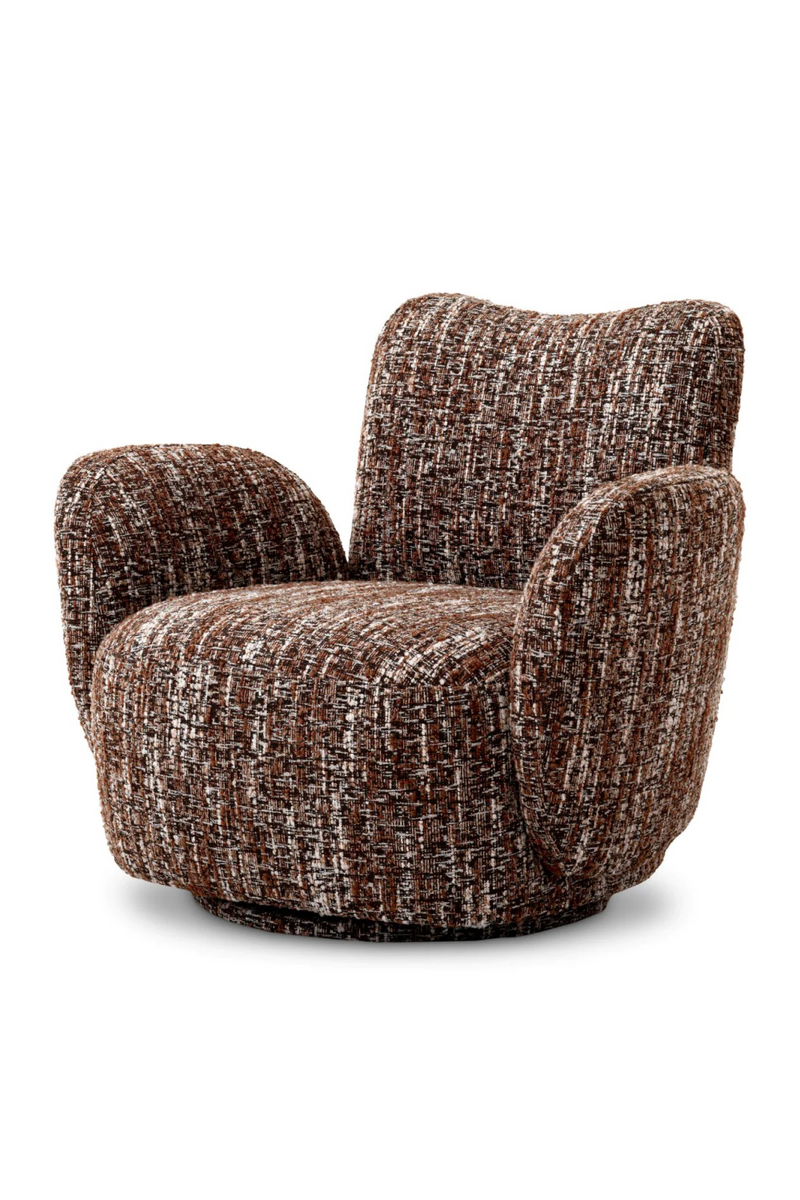 Red Bouclé Accent Chair | Eichholtz Merida | Eichholtzmiami.com