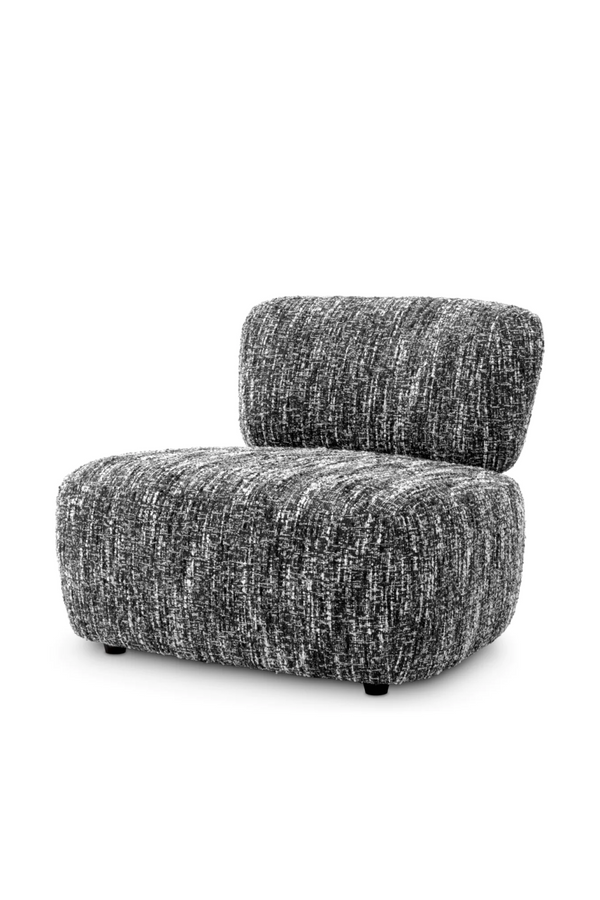 Black & White Boucle Lounge Chair | Eichholtz Leon | Eichholtzmiami.com