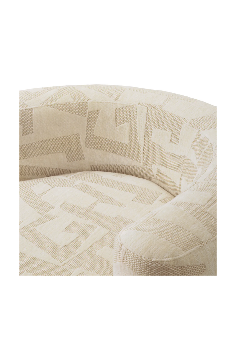 Geometric Pattern Curved Sofa | Eichholtz Julita | Eichholtzmiami.com