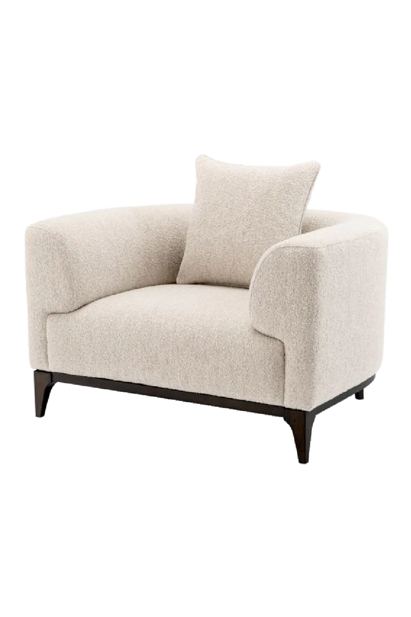 Chalk Boucle Accent Chair | Eichholtz Brannan | Eichholtzmiami.com