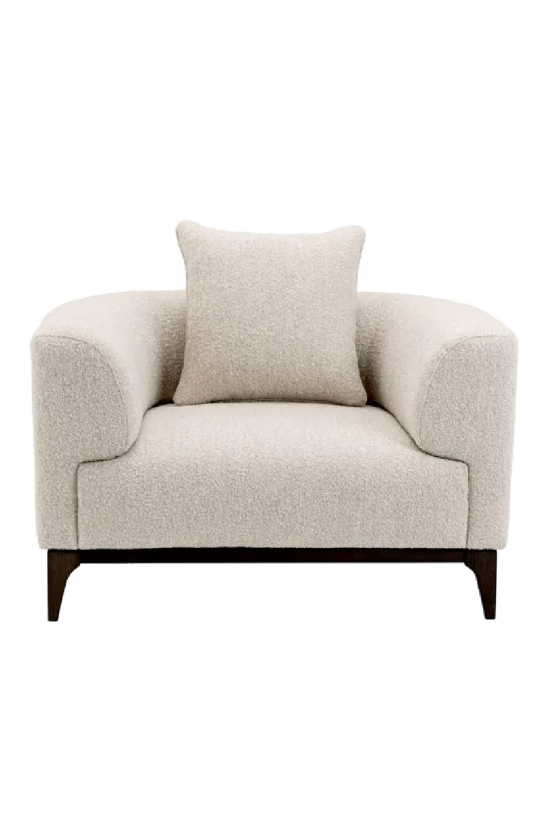 Chalk Boucle Accent Chair | Eichholtz Brannan | Eichholtzmiami.com