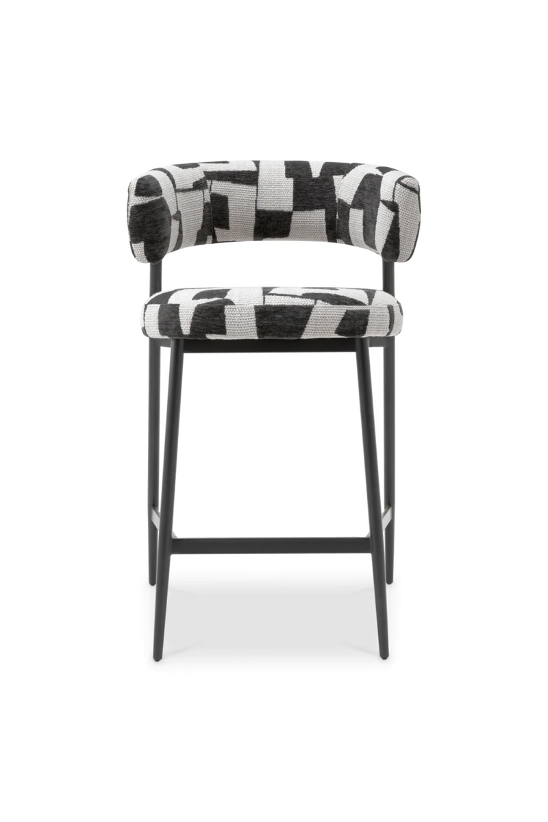 Brooklyn Black Counter Stool | Eichholtz Folsom | Eichholtzmiami.com