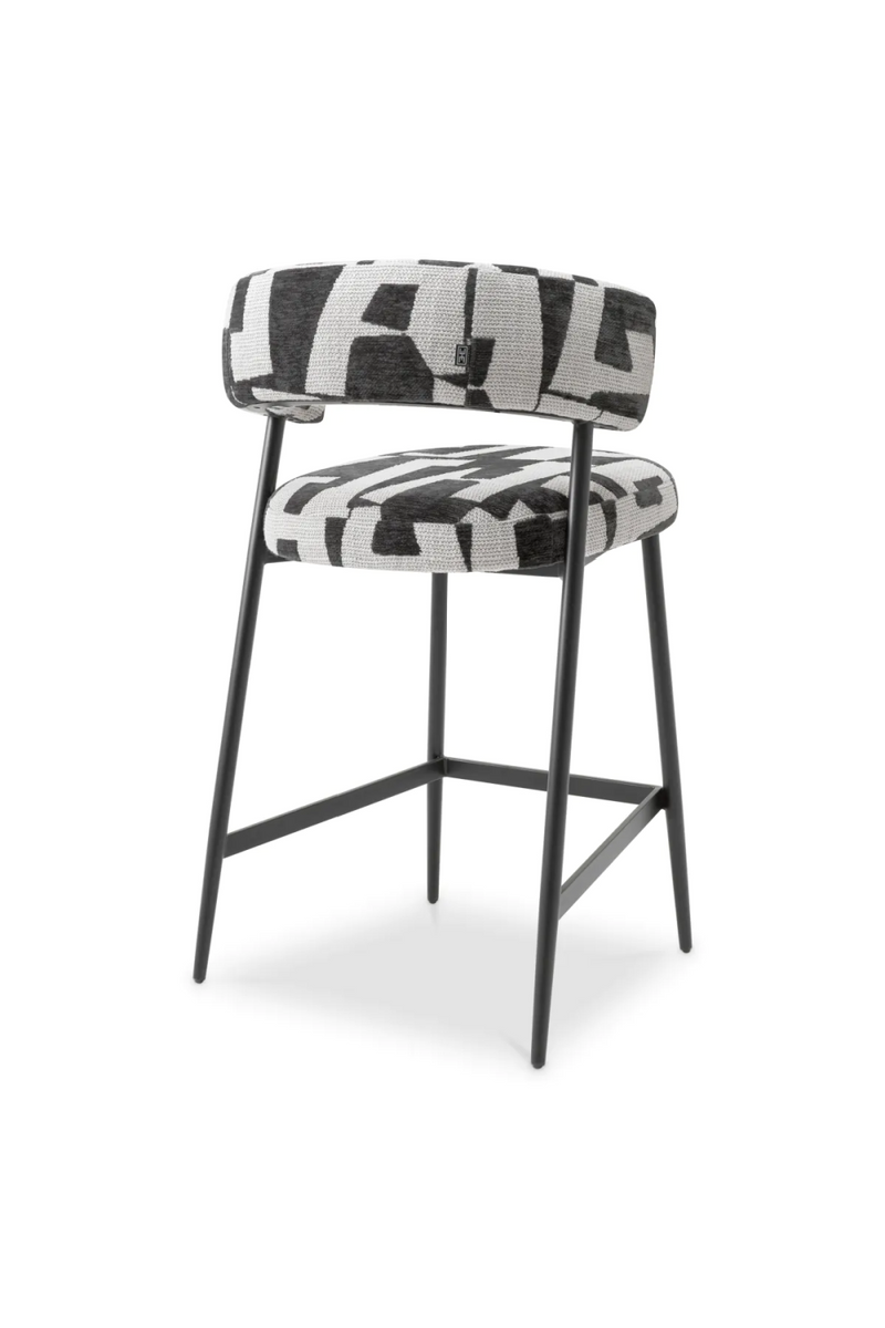 Brooklyn Black Counter Stool | Eichholtz Folsom | Eichholtzmiami.com