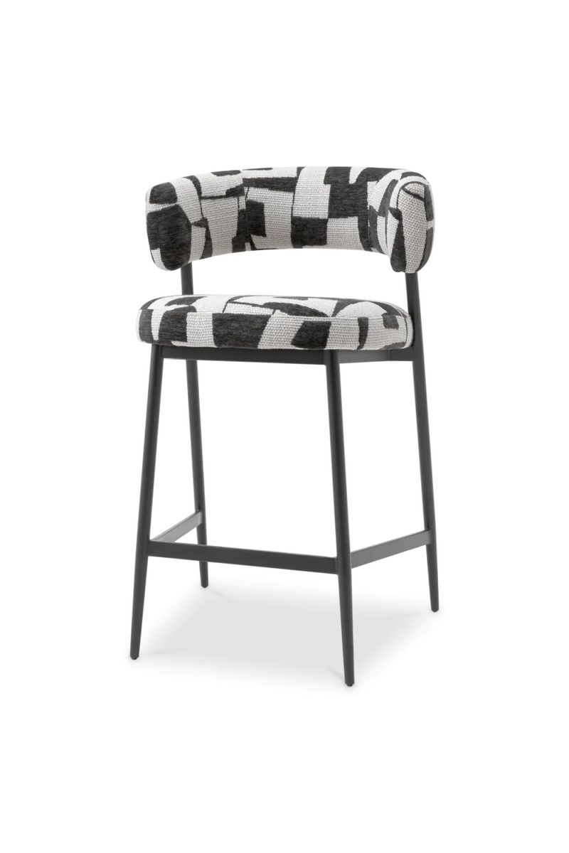 Brooklyn Black Counter Stool | Eichholtz Folsom | Eichholtzmiami.com