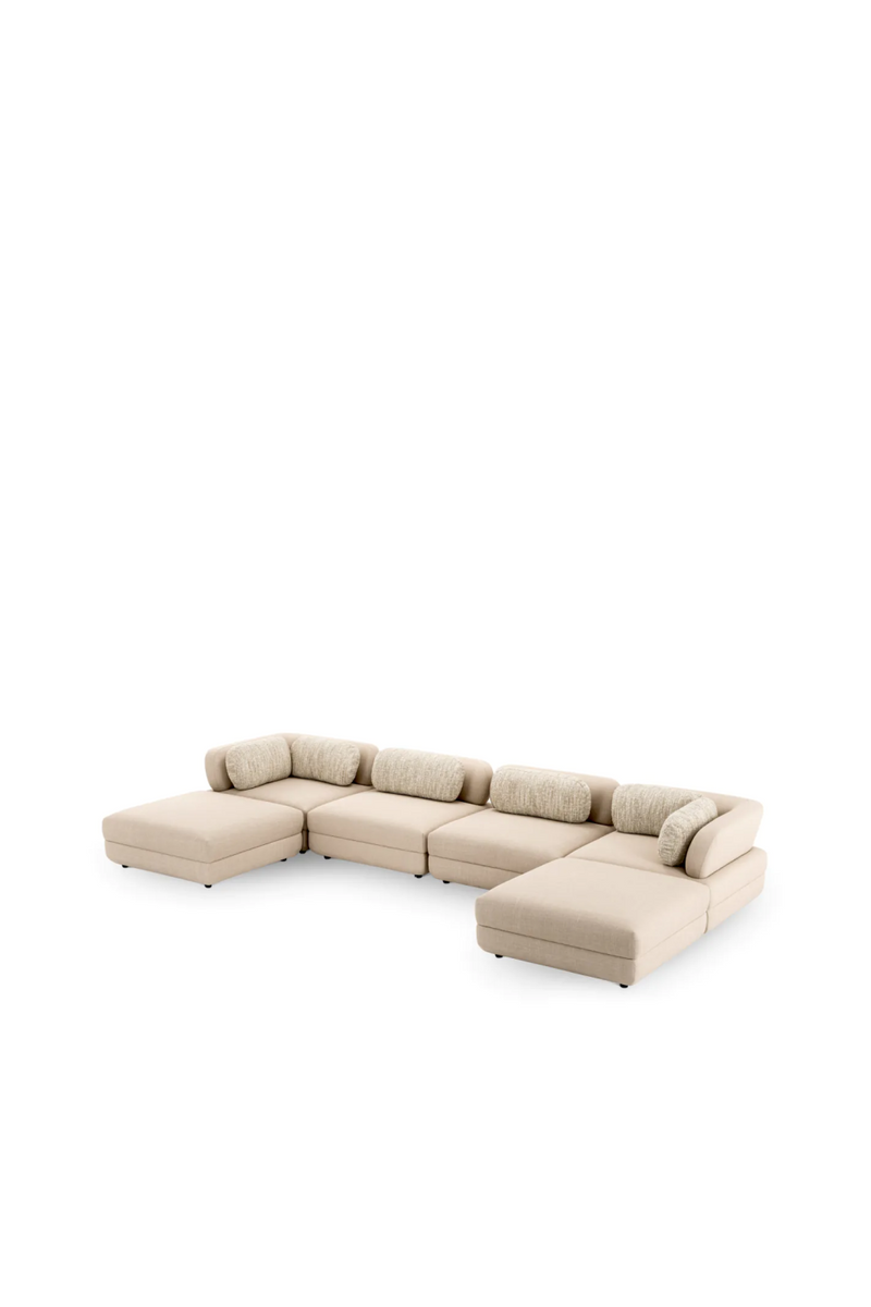 Scalea Sand Modular Sofa | Eichholtz Paulo | Eichholtzmiami.com