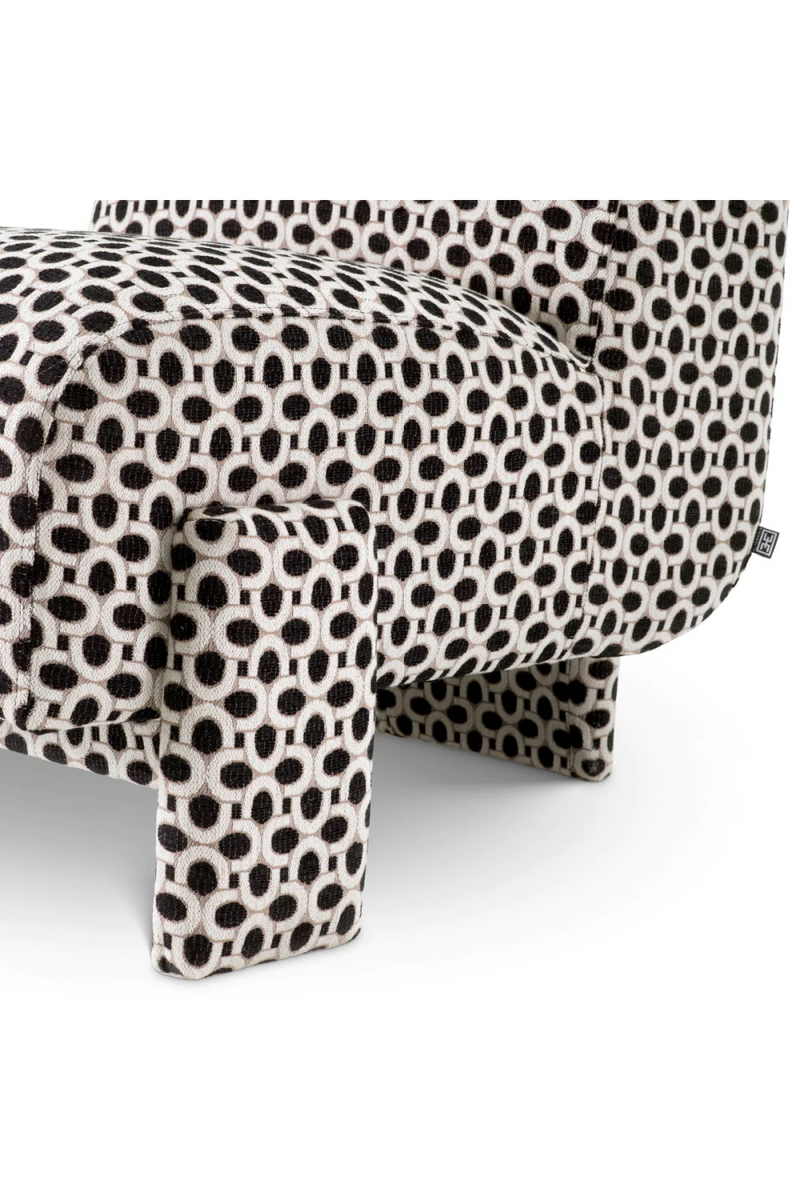 Sunbeam Black Upholstered Accent Chair | Eichholtz Rockdale | Eichholtzmiami.com