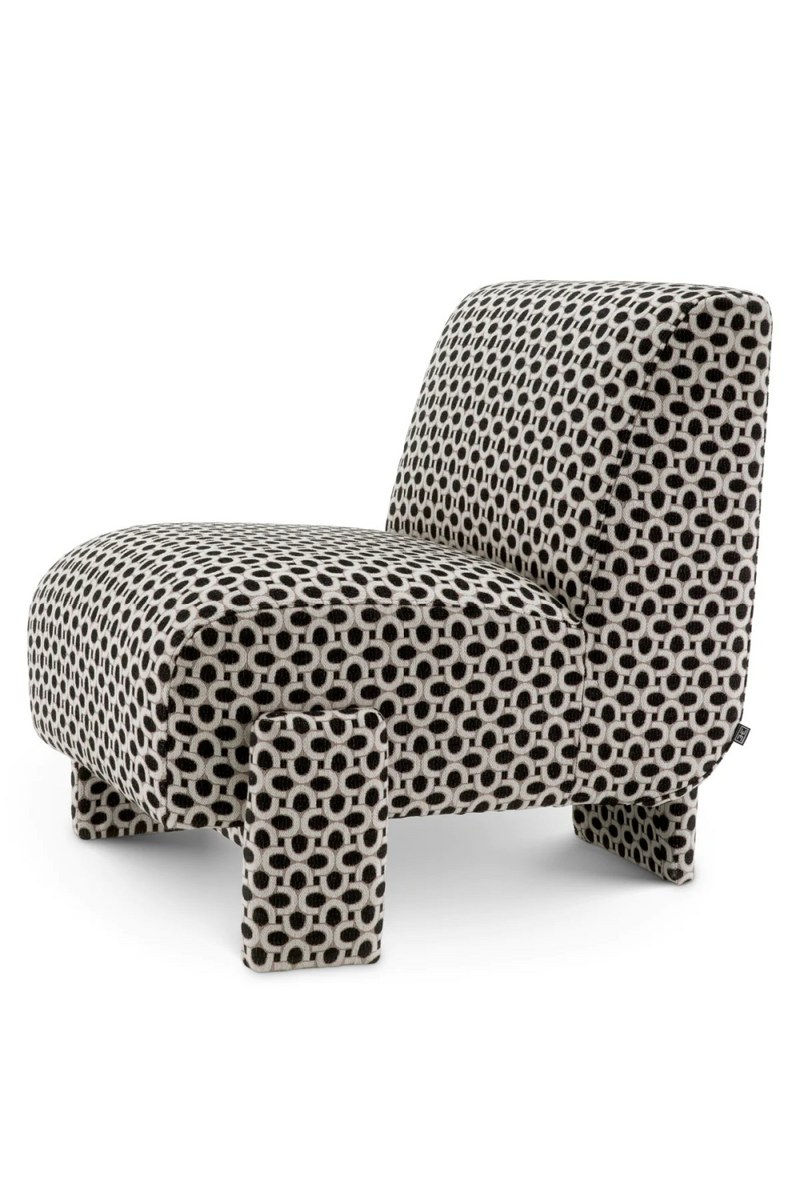 Sunbeam Black Upholstered Accent Chair | Eichholtz Rockdale | Eichholtzmiami.com