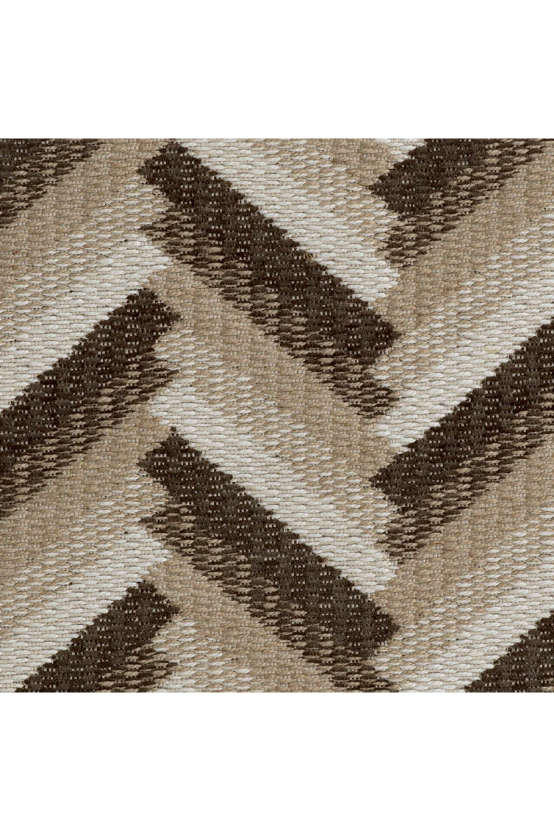 Chevron Brown Bench | Eichholtz Del Vale | Eichholtzmiami.com