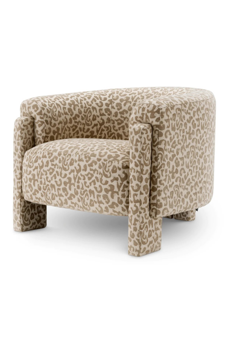 Beige Leopard Accent Chair | Eichholtz Hazelwood | Oroatrade.com