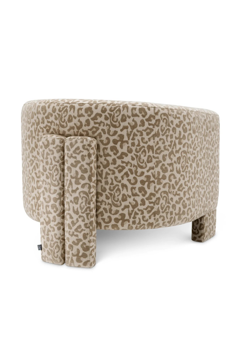 Beige Leopard Accent Chair | Eichholtz Hazelwood | Oroatrade.com