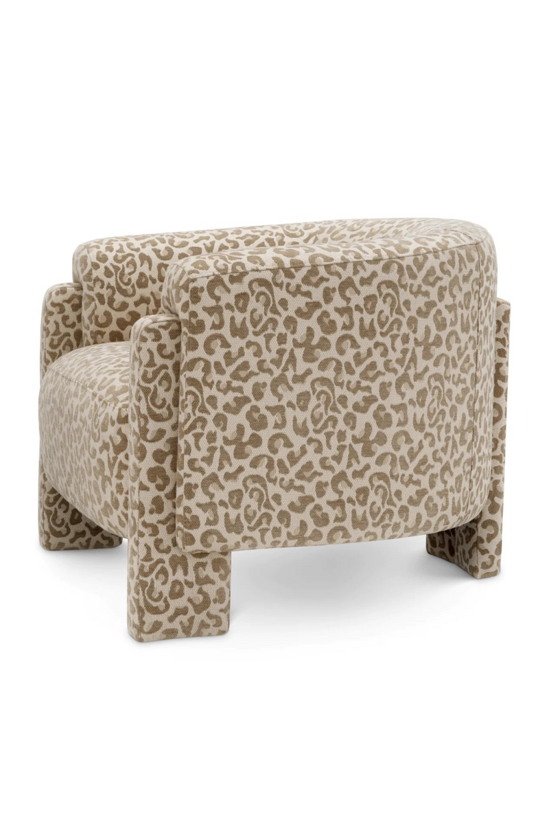 Beige Leopard Accent Chair | Eichholtz Hazelwood | Oroatrade.com