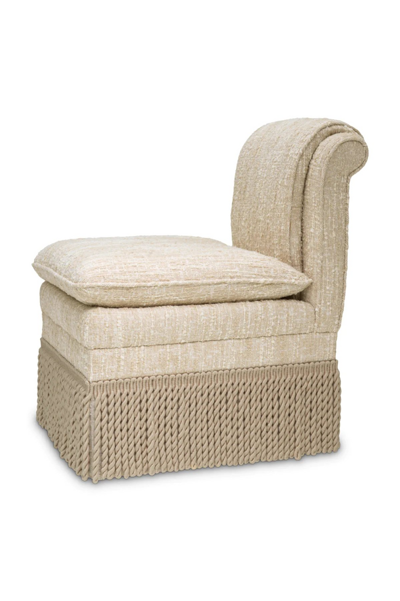 Cream Bouclé  Dining Chair | Eichholtz Fairburn | Eichholtzmiami.com