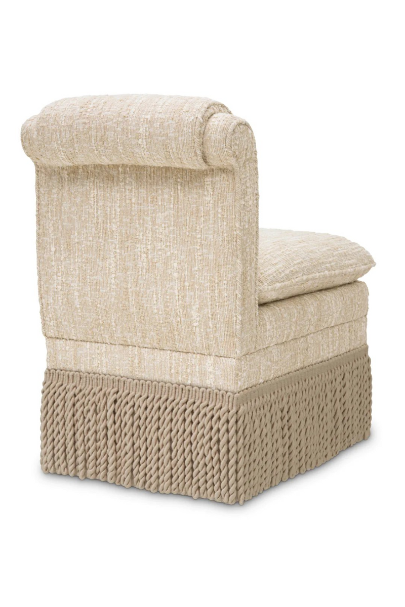 Cream Bouclé  Dining Chair | Eichholtz Fairburn | Eichholtzmiami.com