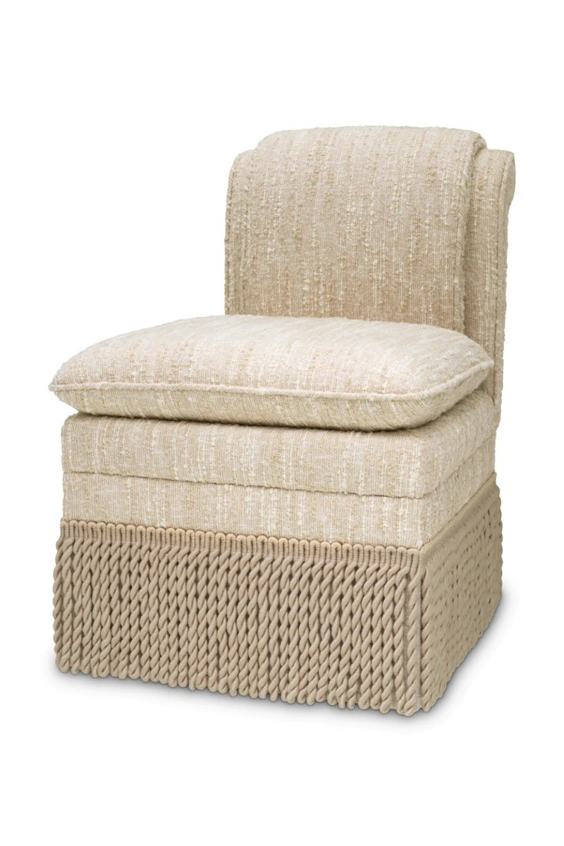 Cream Bouclé  Dining Chair | Eichholtz Fairburn | Eichholtzmiami.com