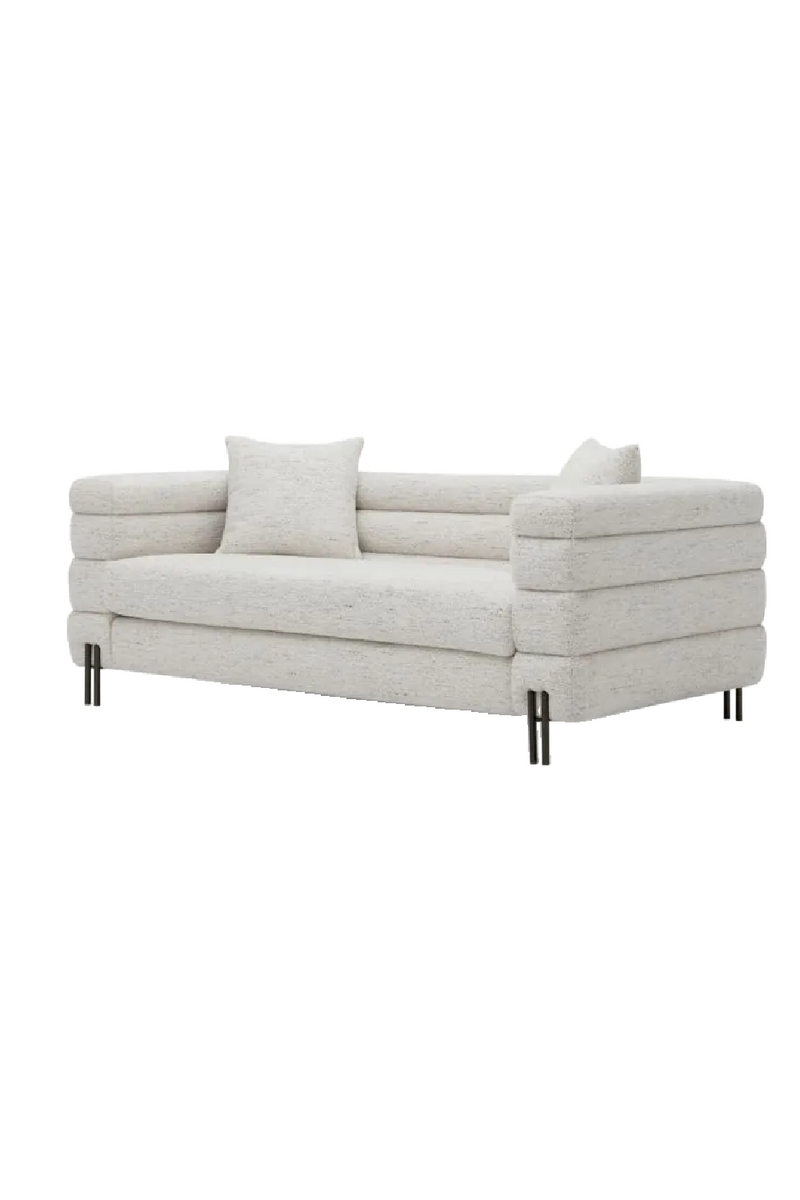 Channeled Off-White Sofa - S | Eichholtz York | Eichholtzmiami.com